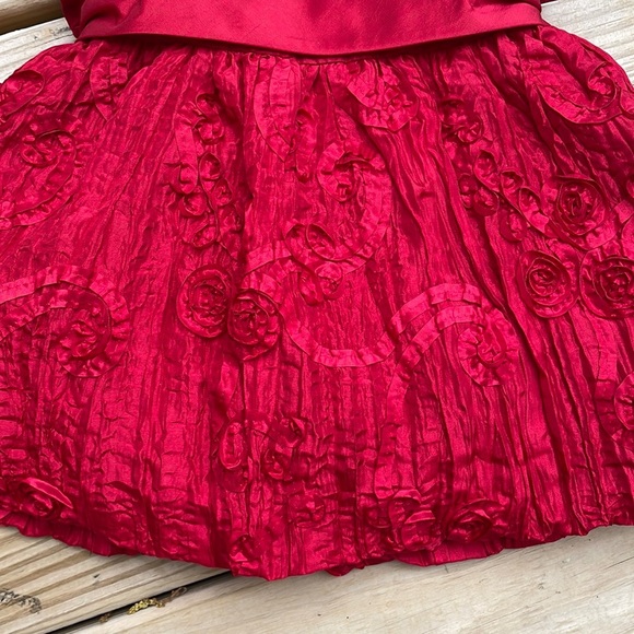 ❤️  Infant Red Dress with Bloomers Size 6M - Picture 4 of 12
